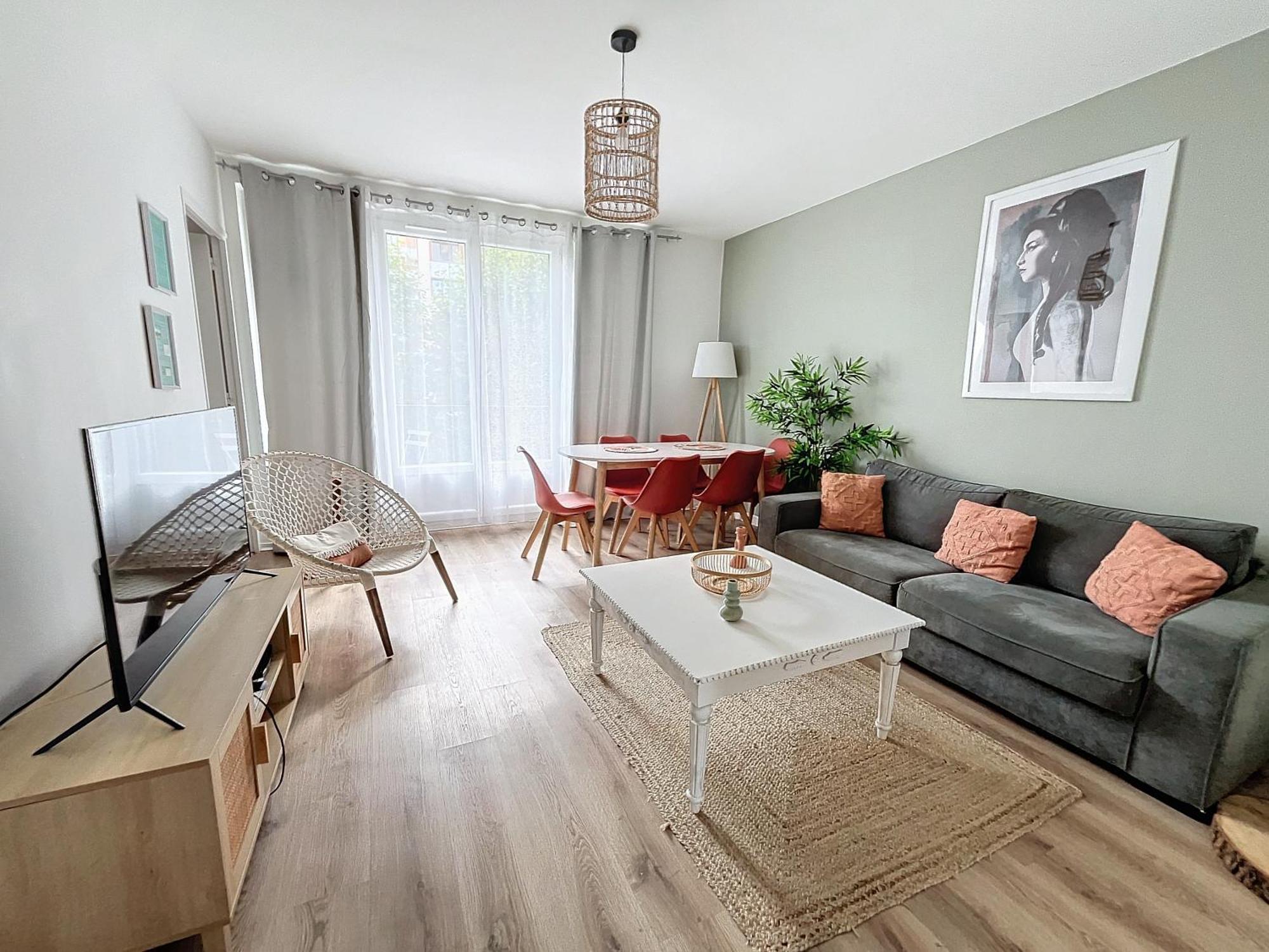 Appart Xl "So Zen" - 3 Chambres - 8 Pers - 20Mn To Paris Enghien-les-Bains Dış mekan fotoğraf